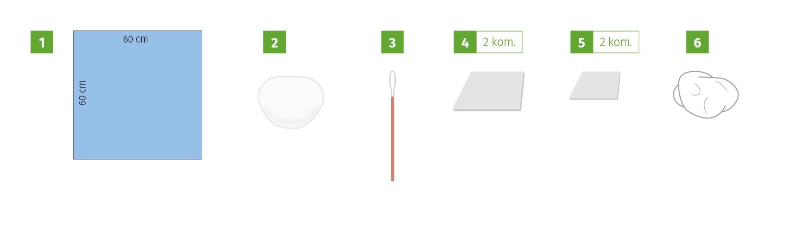 Set za intravitrealnu injekciju I, sterilan