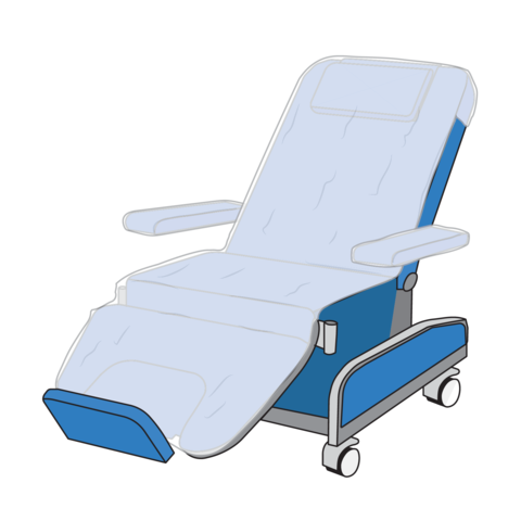 Navlake za bolničke krevete, stolove i stolice